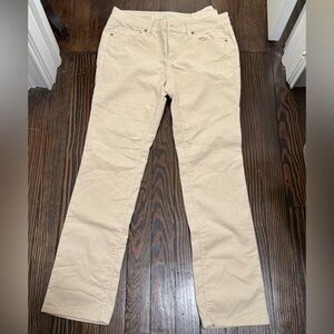 LOFT Tan Straight Leg Pants
